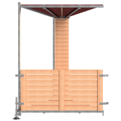 Pedestrian tunnel corner element | type A